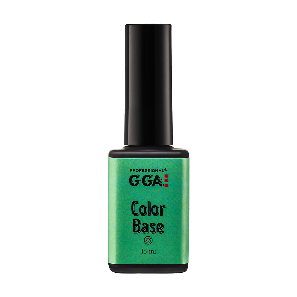 Кольорова база для гель-лаку GGA Professional Color Base 23, 15 мл