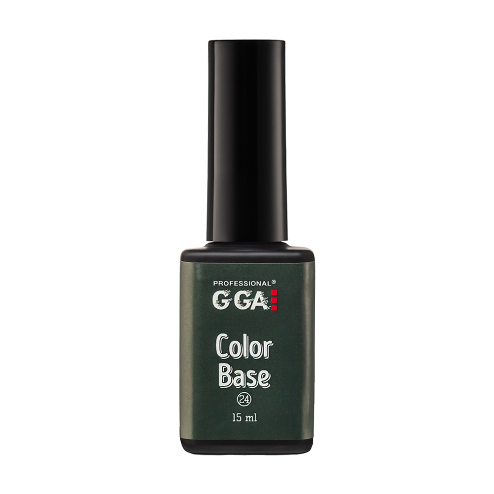 Кольорова база для гель-лаку GGA Professional Color Base 24, 15 мл