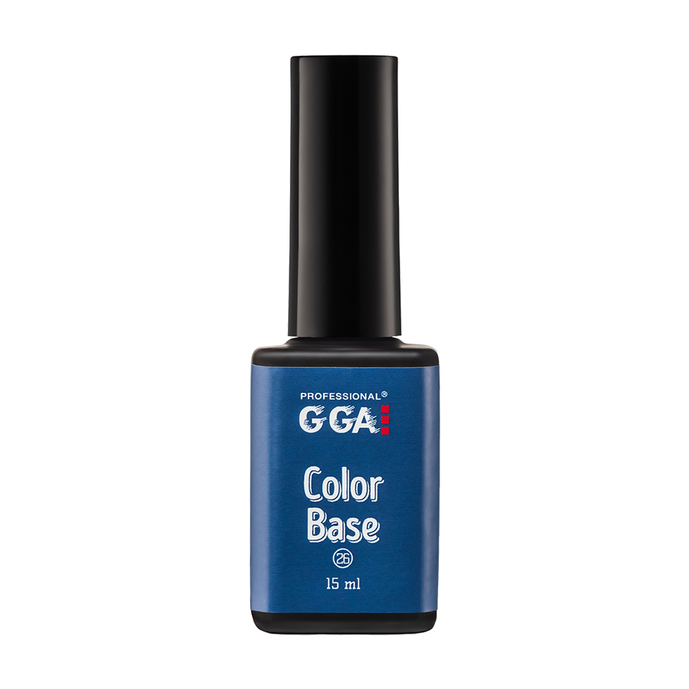 Кольорова база для гель-лаку GGA Professional Color Base 26, 15 мл